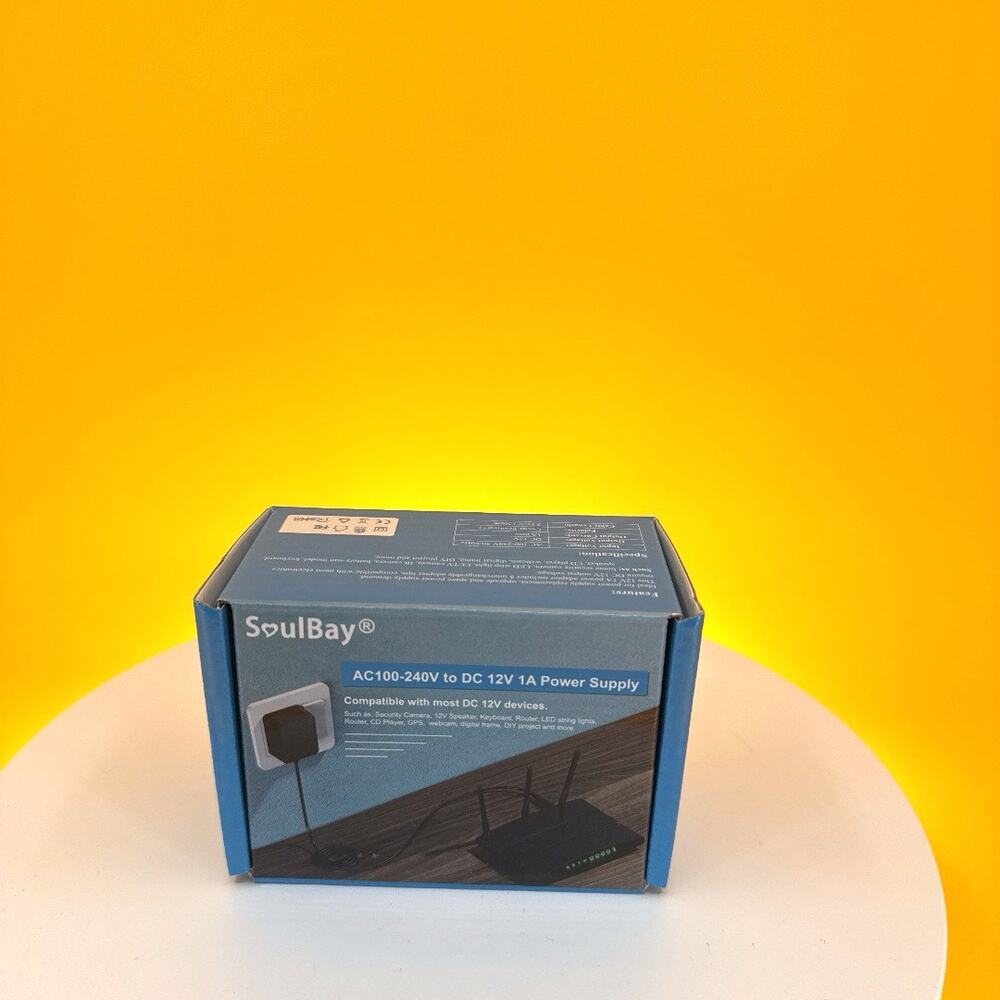 AC100-240V to DC 12V 1A Power Supply
